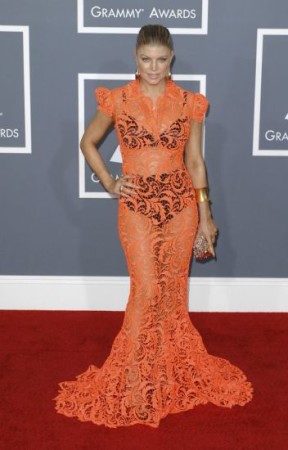 Fergies shocking 2011 Grammys dress 