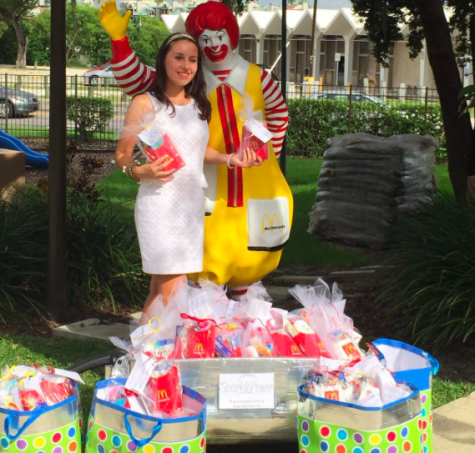 Shannon has also had the opportunity to create packages for the children at the Ronald McDonald house in Tampa. Credit: Caitlin Shannon