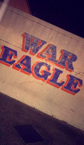 War Eagle is a battle cry, yell, or motto of Auburn University and supporters of Auburn University sports teams.