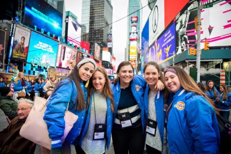 "Performing in the Macy's Thanksgiving Day Parade this year, as seniors, was probably the most rewarding part about being on dance team! It was incredible, and made all of my hard work through high school worth it!" exclaims Senior Maddie Matesich