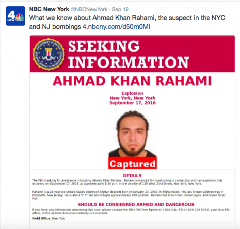 Suspect Ahmad Khan Rahami is captured and charged with planting bombs in New York and New Jersey. Credit: NBC New York 