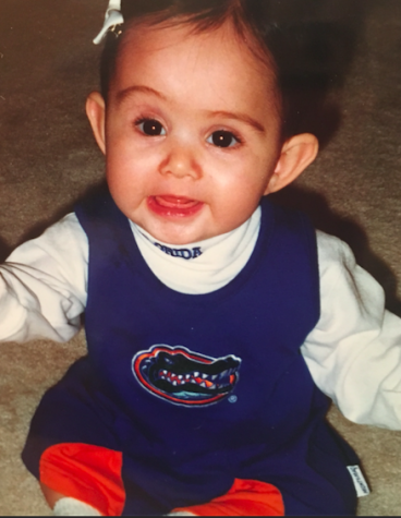 Alyssa has been a gator fan since she was a baby and has always wanted to attend UF. Photo Credits: Alyssa Muir (used with permission)