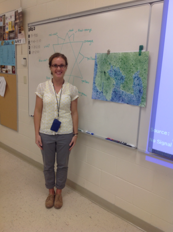 Ms. Franklin shows us her favorite part of her room, her board! So she can teach