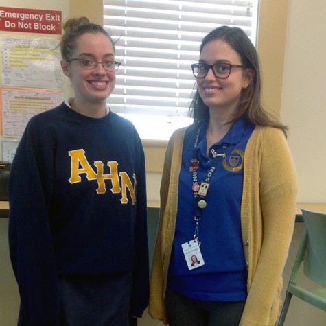 This dynamic duo has been told they look alike since the first day of school last year.  Lexi (Left) and Dr. Oetinger (Right)