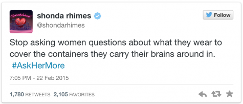 Shonda Rhimes shares her thoughts on the trending campaign #AskHerMore 