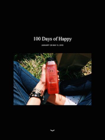 Audrey Anello shared the progress of her 100 Happy Days challenge. Rather than using sites such as Tumblr or Instagram, Anello used the photo site vsco. 