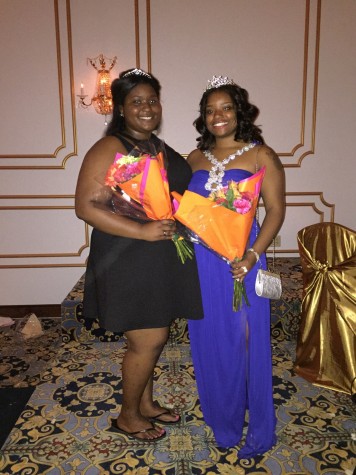 Regine Dais and Tatanisha Chatman as prom queen and runner up! 