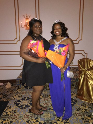 Regine Dais and Tatanisha Chatman as prom queen and runner up!