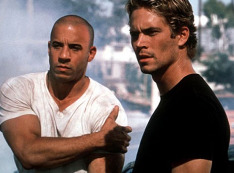 Paul and Vin during Fast and Furious Credits to Bob Marshak/Universal Studios