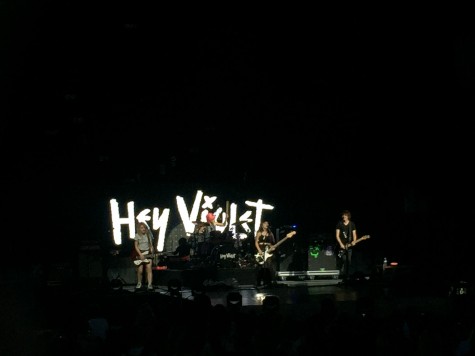 Junior Grace Neal's favorite part of Hey Violet's performance is how well they did getting the crowd excited. Credits: Vanessa Alvarez