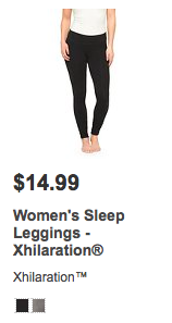 Leggings from Target only cost 14.99 and are just as good!