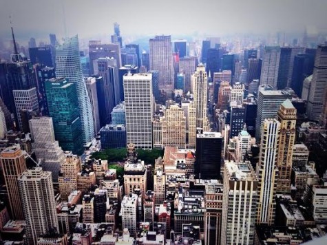 The view from the Empire State building in New York, New York. Credit: Pia Roca