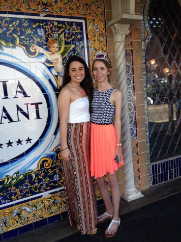 Caroline and Sydney celebrating Sydney's 16th birthday. Credit: Caroline Lamoutte