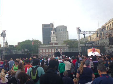 Crowds of millions from all over the word await the Pope