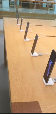 The iPhone 6s comes in gold, silver, space gray, and the new color, rose gold.