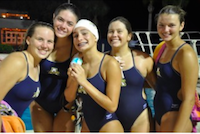 Freshman and swimmer , Charli Young says “just drink water throughout they day so you are fully hydrated for the meets”.