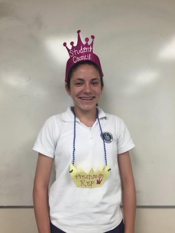 “I wanted to be on Student Council because it looked so much fun and I wanted to help organize and plan fun AHN events.” Brianna Benito 9