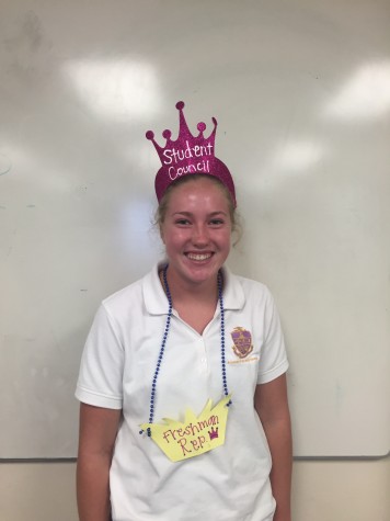 “I am most excited about getting involved, and going to events. The rally described in the meeting sounded like a lot of fun, and I look forward to attending a later one. I am very excited to get into the Academy spirit more, and i believe strongly that student council will help with that.” Charlotte Carl 9