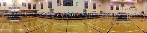 Although not exactly an icebreaker, the "wall-sit" is one of Academy girl's favorite bonding activities.