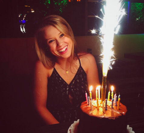 Senior Christina Thompson celebrates her 18th birthday at Ciccio/Water. Credit: Christina Thompson