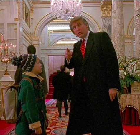 Not only was Kevin McCallister lost in Home Alone 2, but so was Donald Trump’s hair. Photo Credit: @realdonaldtrump on Instagram