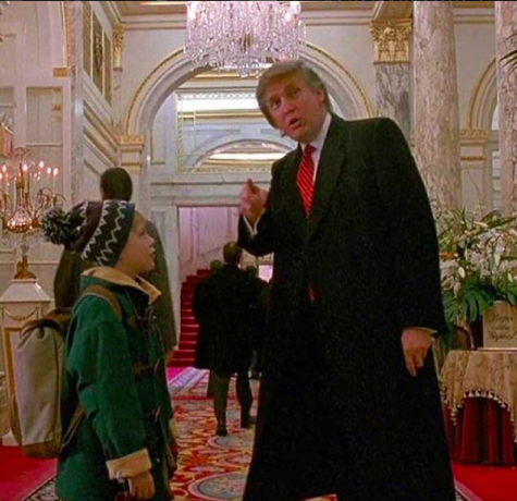 Not only was Kevin McCallister lost in Home Alone 2, but so was Donald Trump’s hair. Photo Credit: @realdonaldtrump on Instagram 