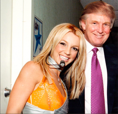 Meeting Britney Spears in the 2000s did not make Donald Trump realize his hair is Toxic. Photo Credit: @realdonaldtrump on Instagram 