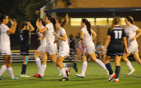 In the second half, Emily Abdoney scored the fourth goal against Berkeley.