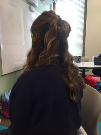 Man buns are an easy way to throw your hair up when you are in a rush.