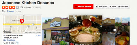 According to Yelp, Dosunco is rated four out of five stars. Credit: Yelp.com