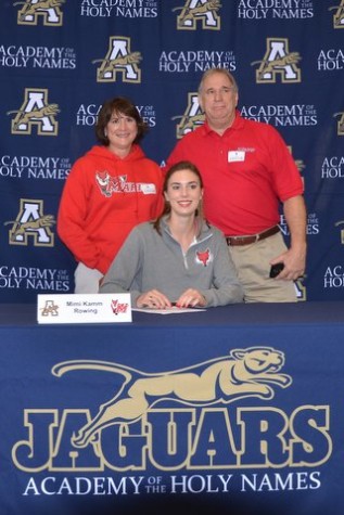 Kamm says the signing ceremony was “ a great way to celebrate the accomplishments of all the athletes and how hard we have worked the last four years.”