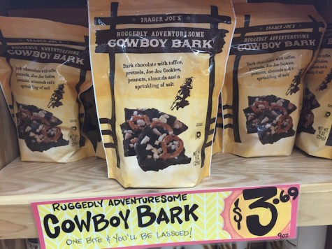 Cowboy bark's convenient container is great for road trips and plane rides. 