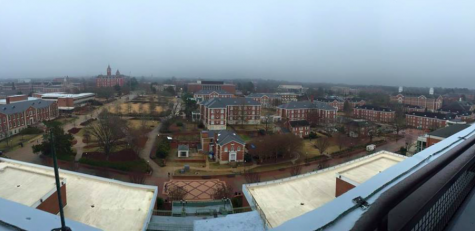 The Haley Center is the tallest building in Lee County, and the largest building on Auburn's campus. You can only get the view of the entire campus from this spot. 