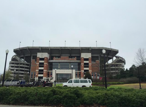 Bryant-Denny Stadium at The University of Alabama has a seating capacity of 101,821, and the seventh largest stadium in the United States and the eighth largest stadium in the world.