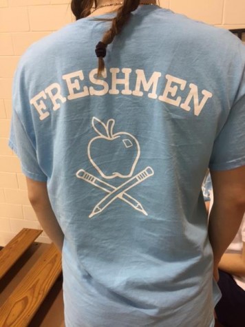 back of freshmen shirt