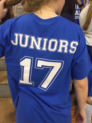 back of junior shirt