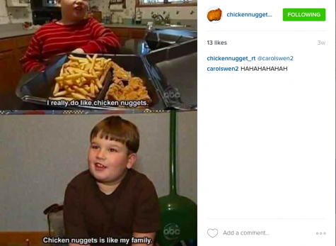 Matesich posted this funny picture that goes along with her instagram username