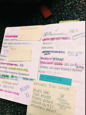Junior Riley Gillis argues,“ I learn the material better in the morning. By 9 at night my brain is practically dead."