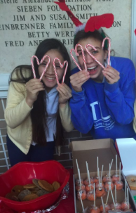 Last year's TLC Bake Sale was largely a success thanks to Jakubiec's (left) hard work.