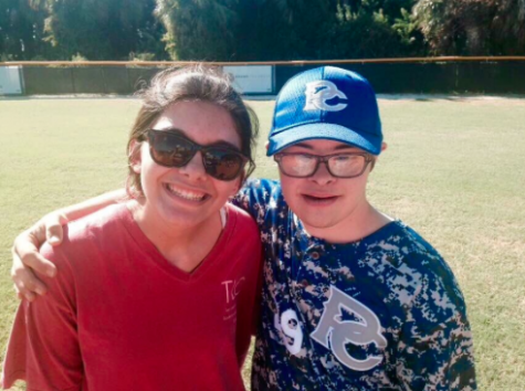 A large aspect of the TLC mission involves giving back to the community. This year, Alvarez and other club members participated in Challenger Baseball.