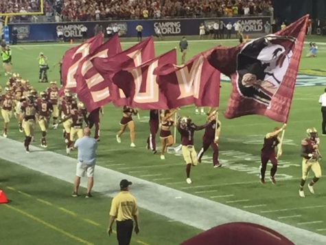 The Seminoles' opening weekend was made even more unique because the game was played at in Orlando, Florida at the Camping World stadium. 