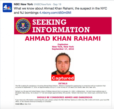 Suspect Ahmad Khan Rahami is captured and charged with planting bombs in New York and New Jersey. Credit: NBC New York