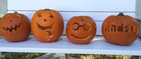 Kayla Eckermann '18 pumpkin carving creations! Photo Credit: Kayla Eckermann (used with permission)