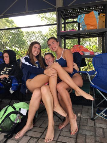 Even at districts, Academy girls still know how to have a good time!