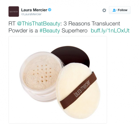 The magical Laure Mercier setting powder 