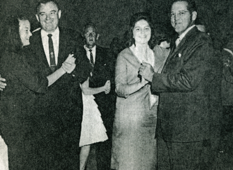 Annual Father Daughter Dance hosted by Dad's Club in 1962.