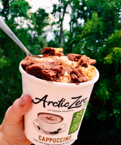 Thompson recommends Arctic Zero ice cream as an alternative to Halo Top due to its natural and lactose free ingredients. Credit: Christina Thompson