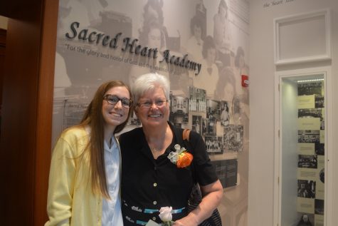 (Photo Credit: Haley Schuman / Used with Permission) Ally Whele and her Great Aunt Sister Dolores Whele 