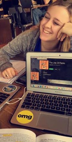 "I live at Starbucks all week long" says Schumann photo credits: Sophia Bahr (used with permission)
