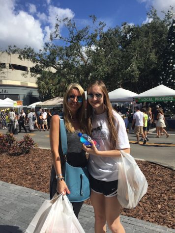 This was Ker and her mom's first time at the Hyde Park Festival.